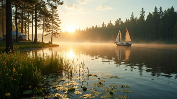 Vos vacances idéales au bord du lac du Bourget en camping