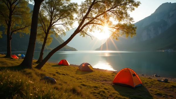Vos vacances idéales au bord du lac du Bourget en camping